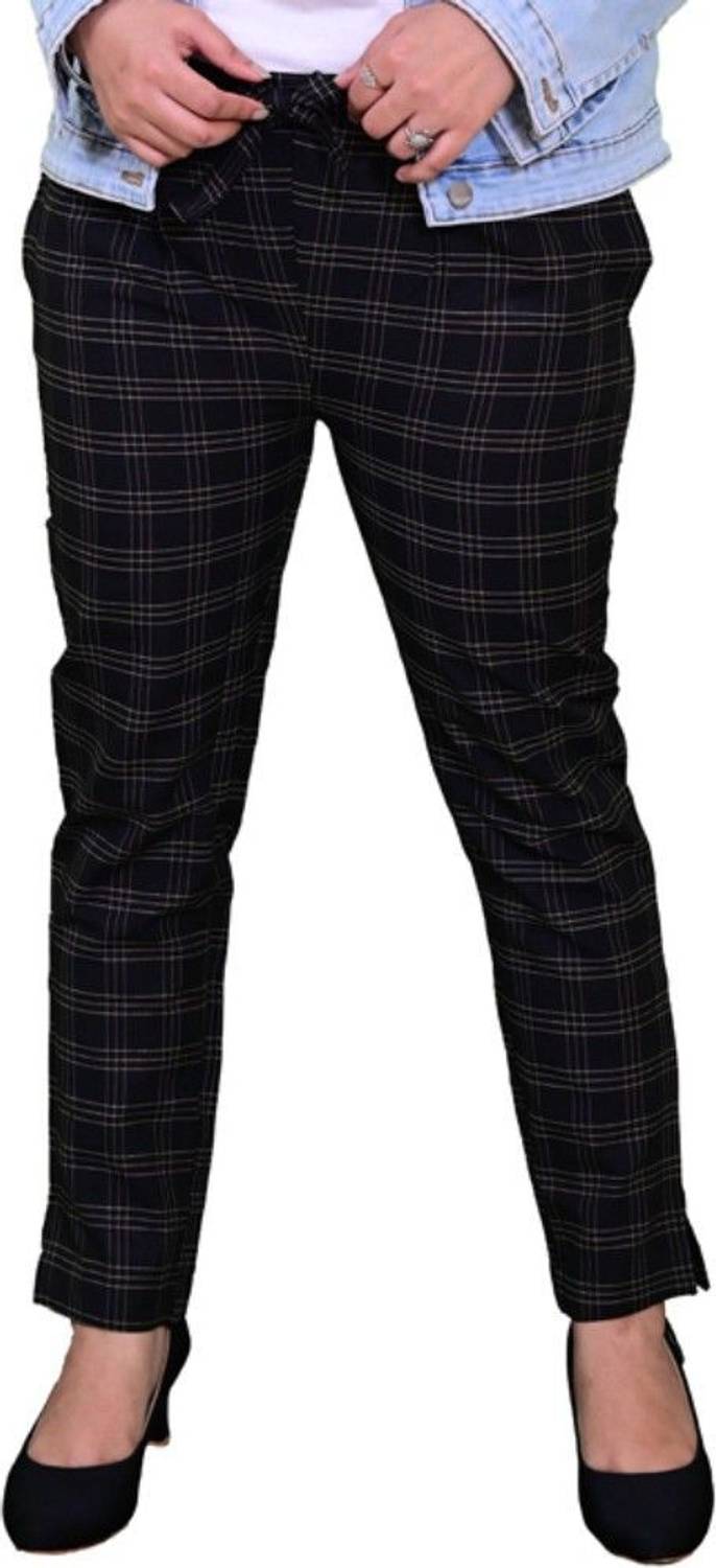 Artisan Glory Regular Fit Women Black Trousers