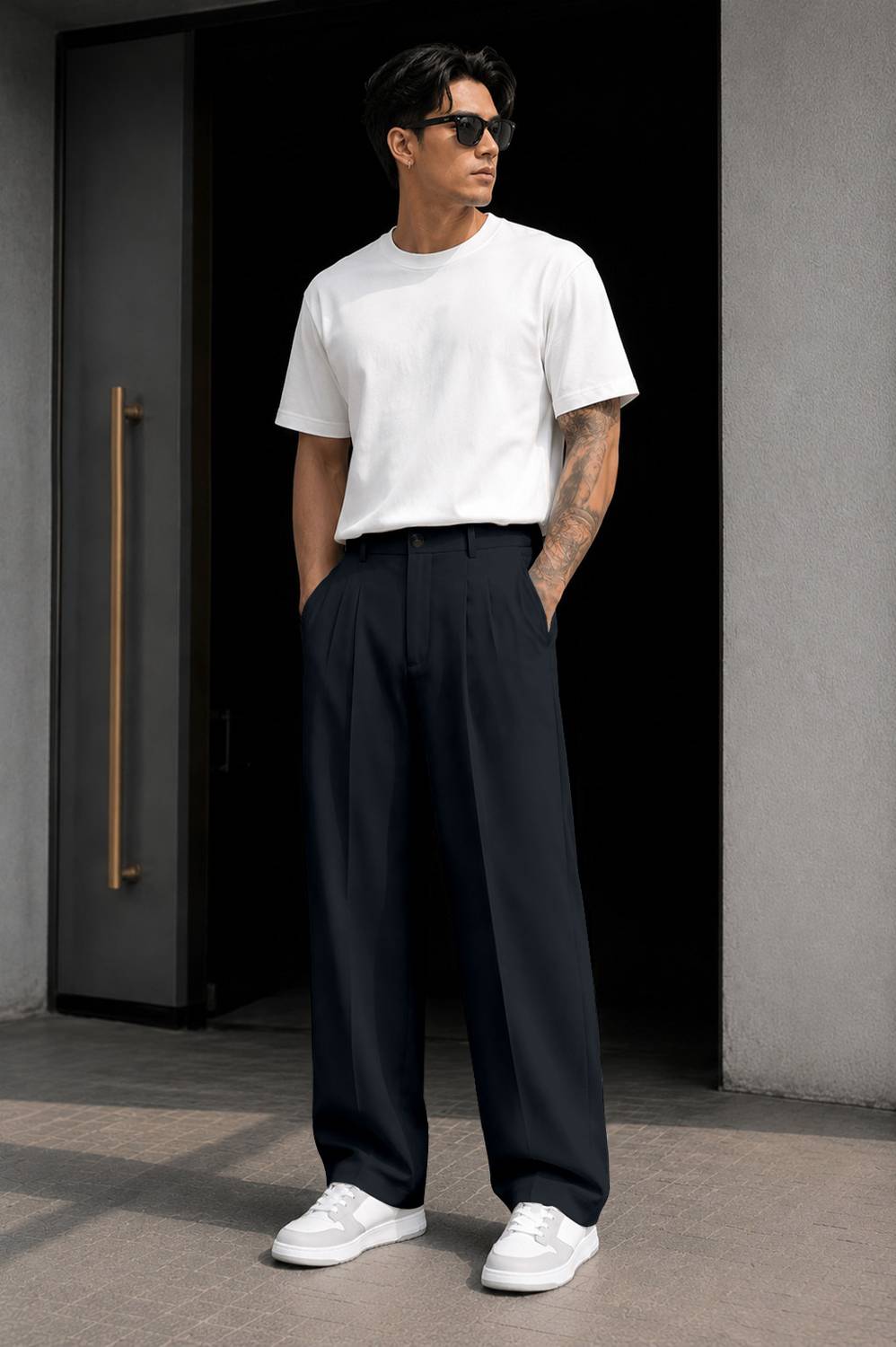 FTX Loose Fit Men Grey Trousers - Image 5