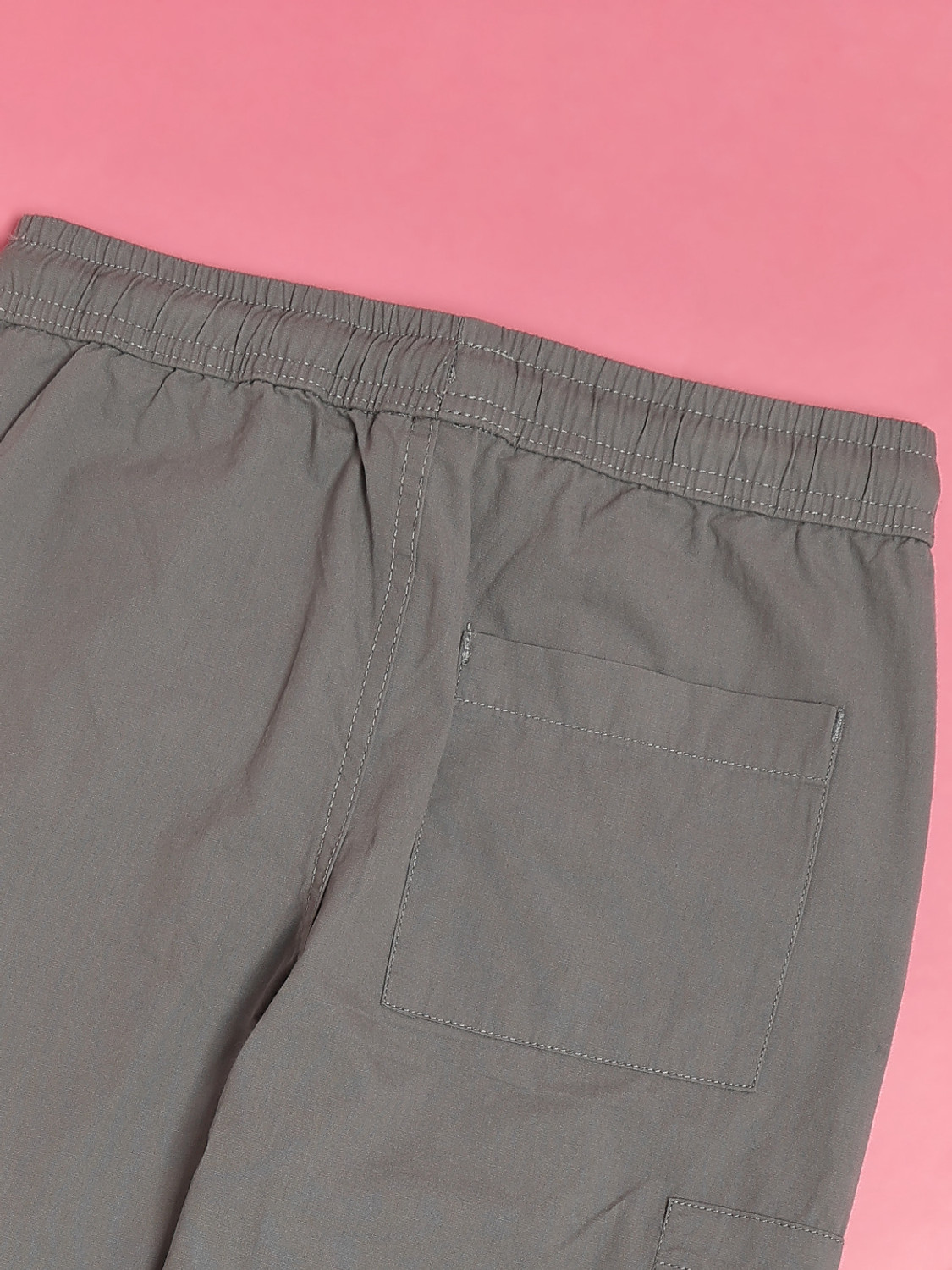 Image of V-MART Regular Fit Boys Grey Trousers