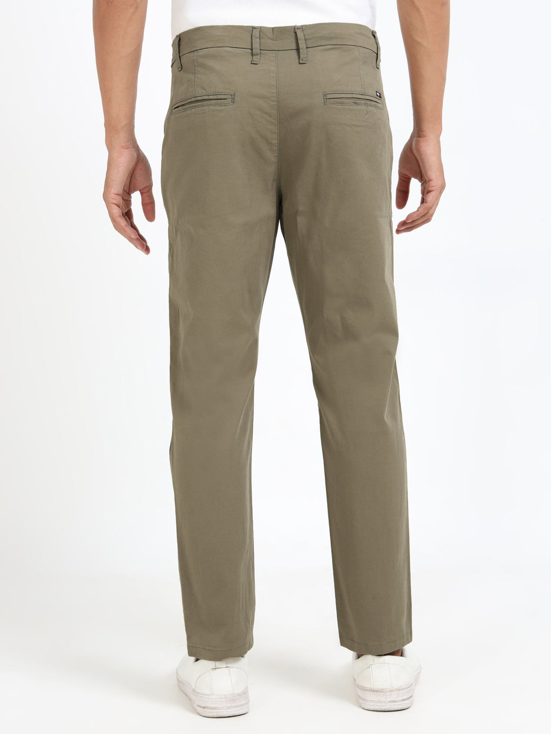 Image of u.s.pitchers Slim Fit Men Brown Trousers