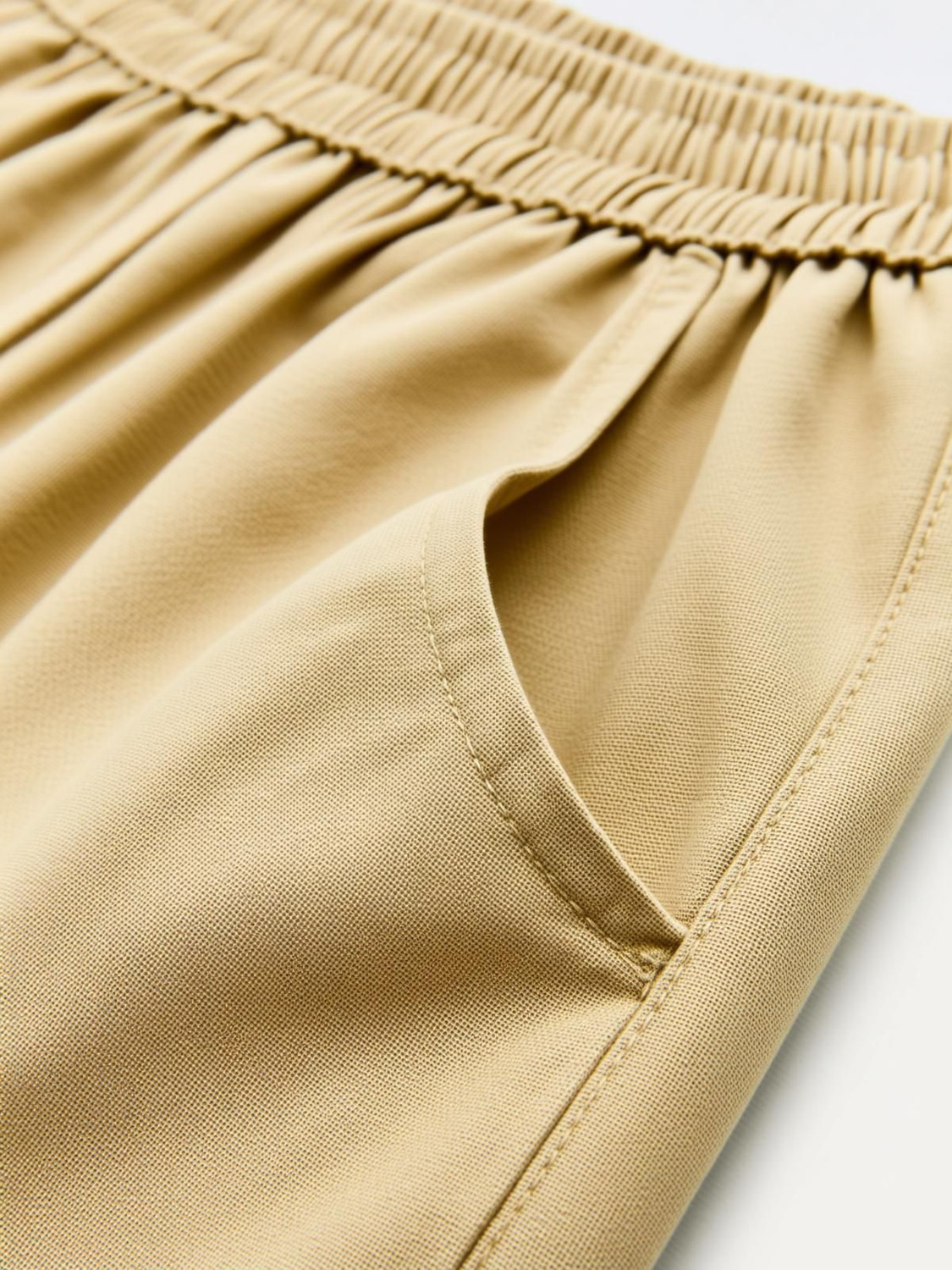 Image of HouseOfCommon Regular Fit Women Beige Trousers