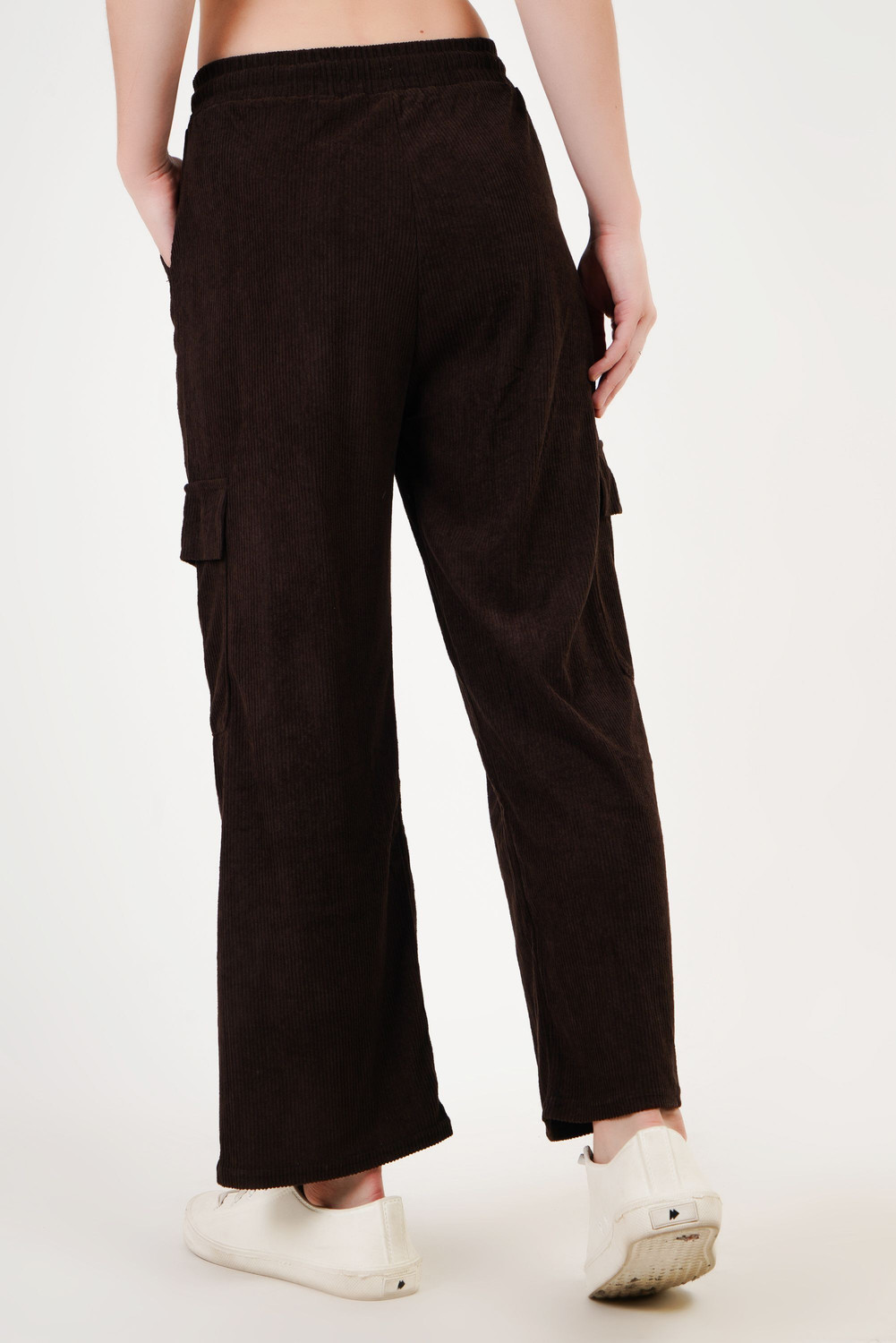 Image of ALIZATRADERS Regular Fit Women Brown Trousers