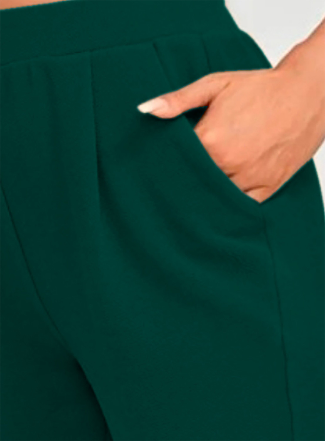 Image of Dream Beauty Fashion Regular Fit Women Dark Green Trousers