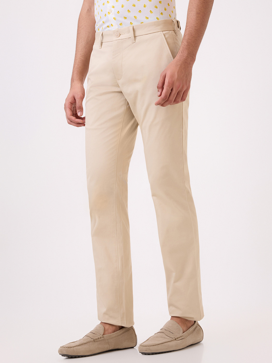 Image of PARX Tapered Men Brown Trousers