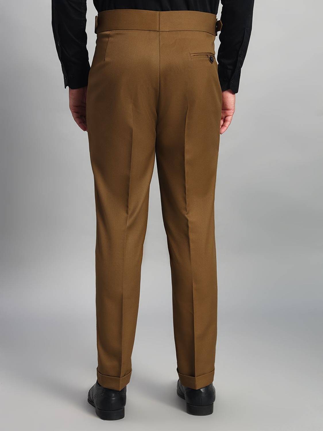 VIVA TRENDZ Men Brown Trousers - Image 2