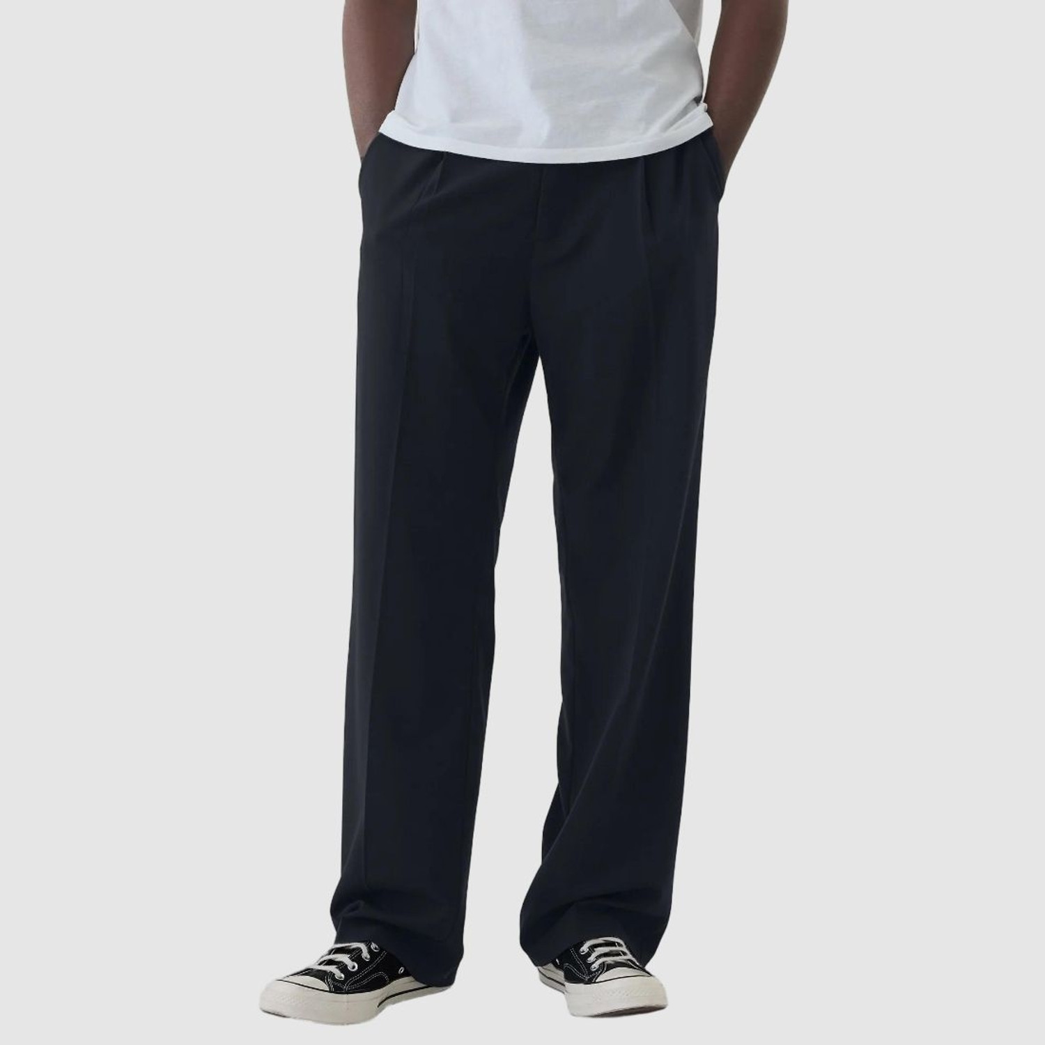 Image of GAP Comfort Fit Men Blue Trousers