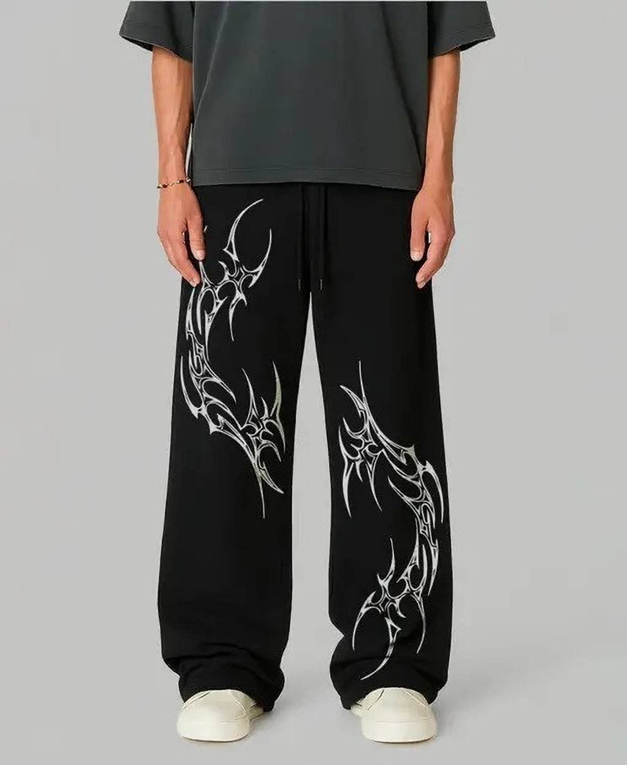 Bartus Regular Fit Men Black Trousers - Image 3