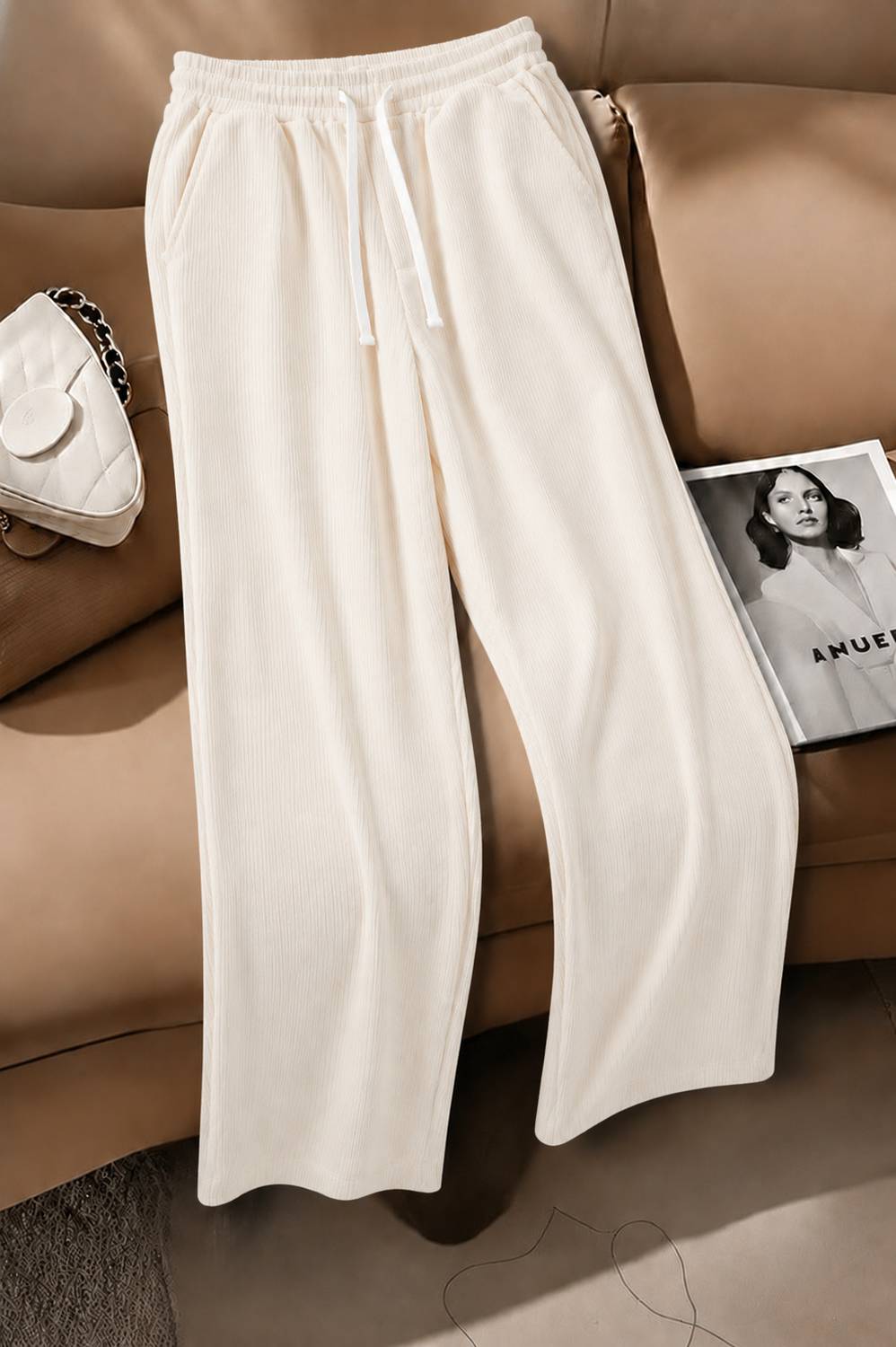 METRONAUT Relaxed Men White Trousers