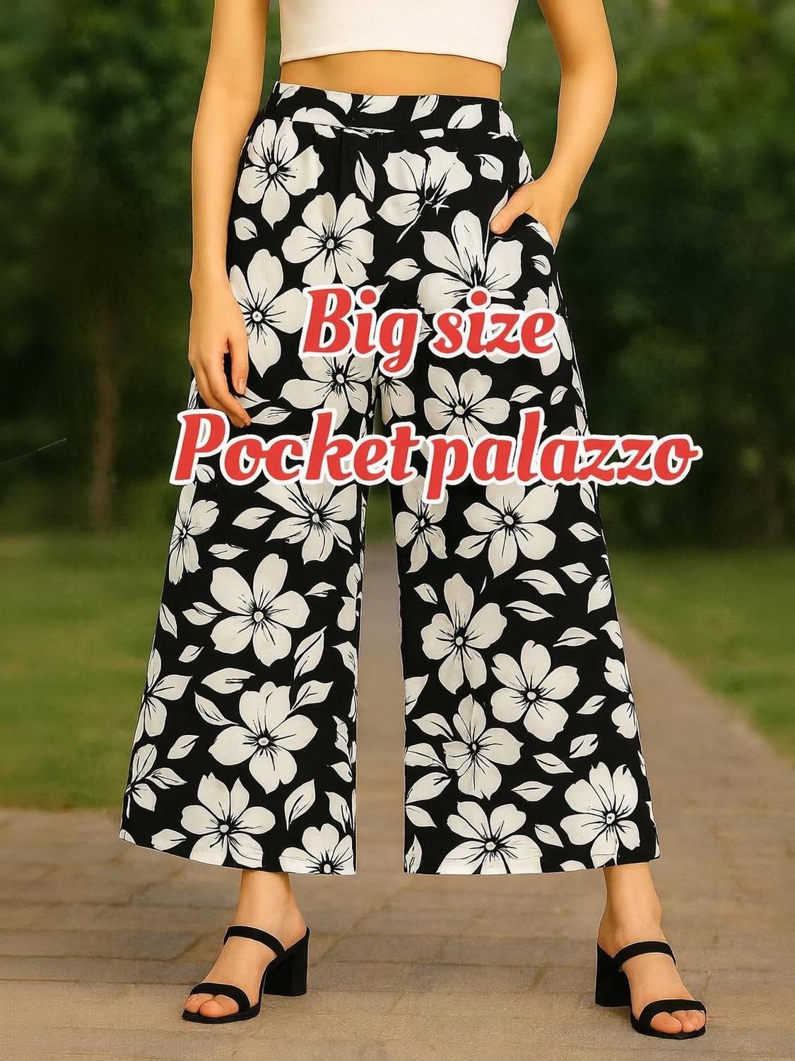 4K FASHION Loose Fit Women Black Trousers