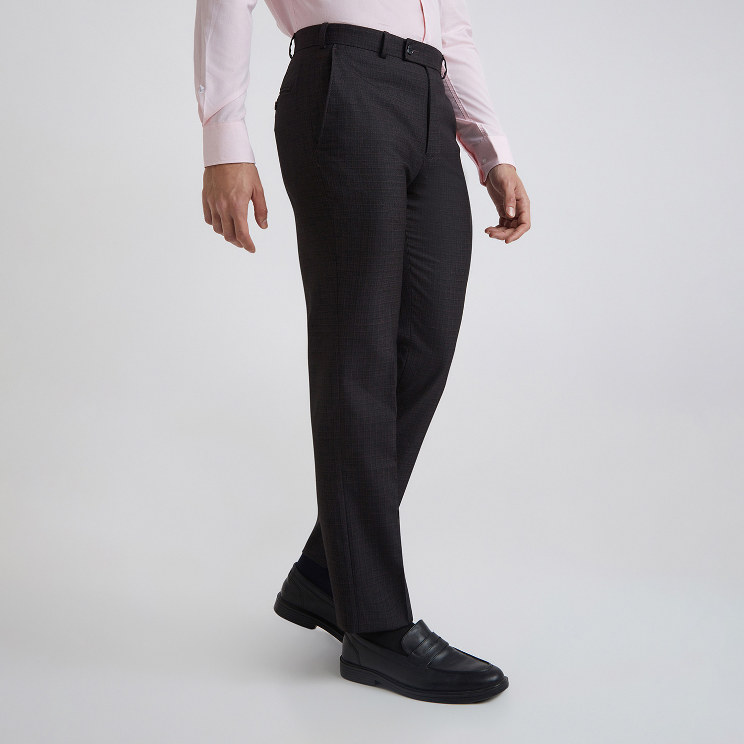 Image of PARK AVENUE Regular Fit Men Multicolor Trousers