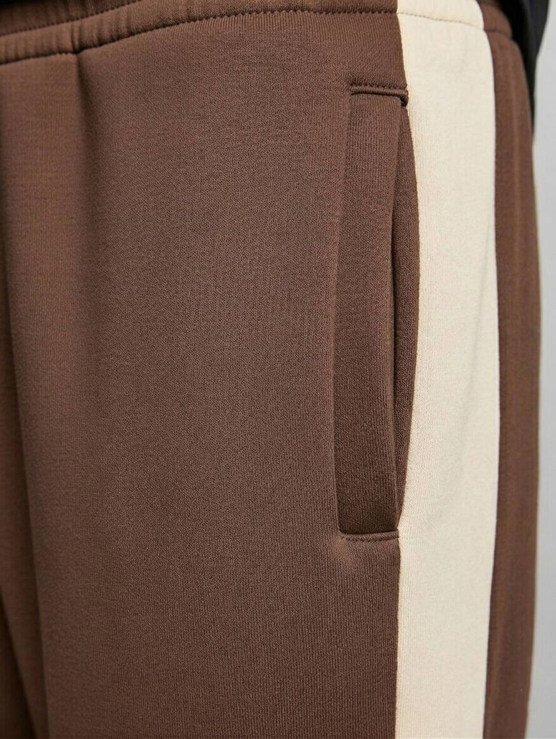 FABBAZE Loose Fit Men Brown Trousers - Image 3