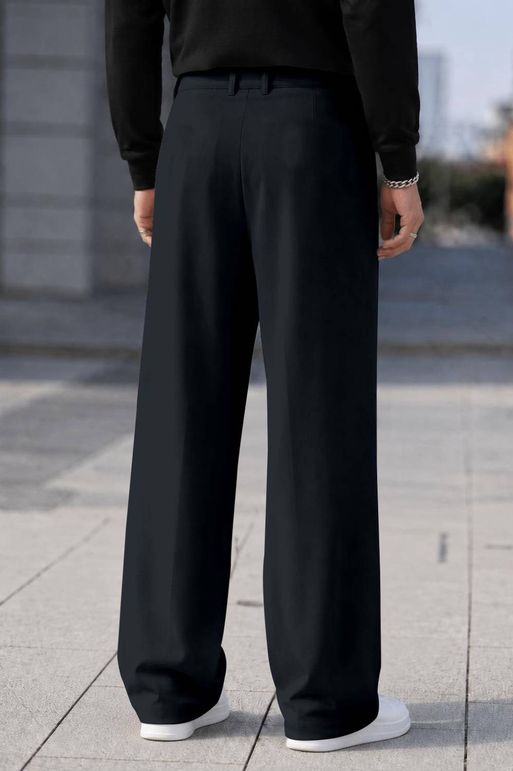 FTX Loose Fit Men Black Trousers - Image 2