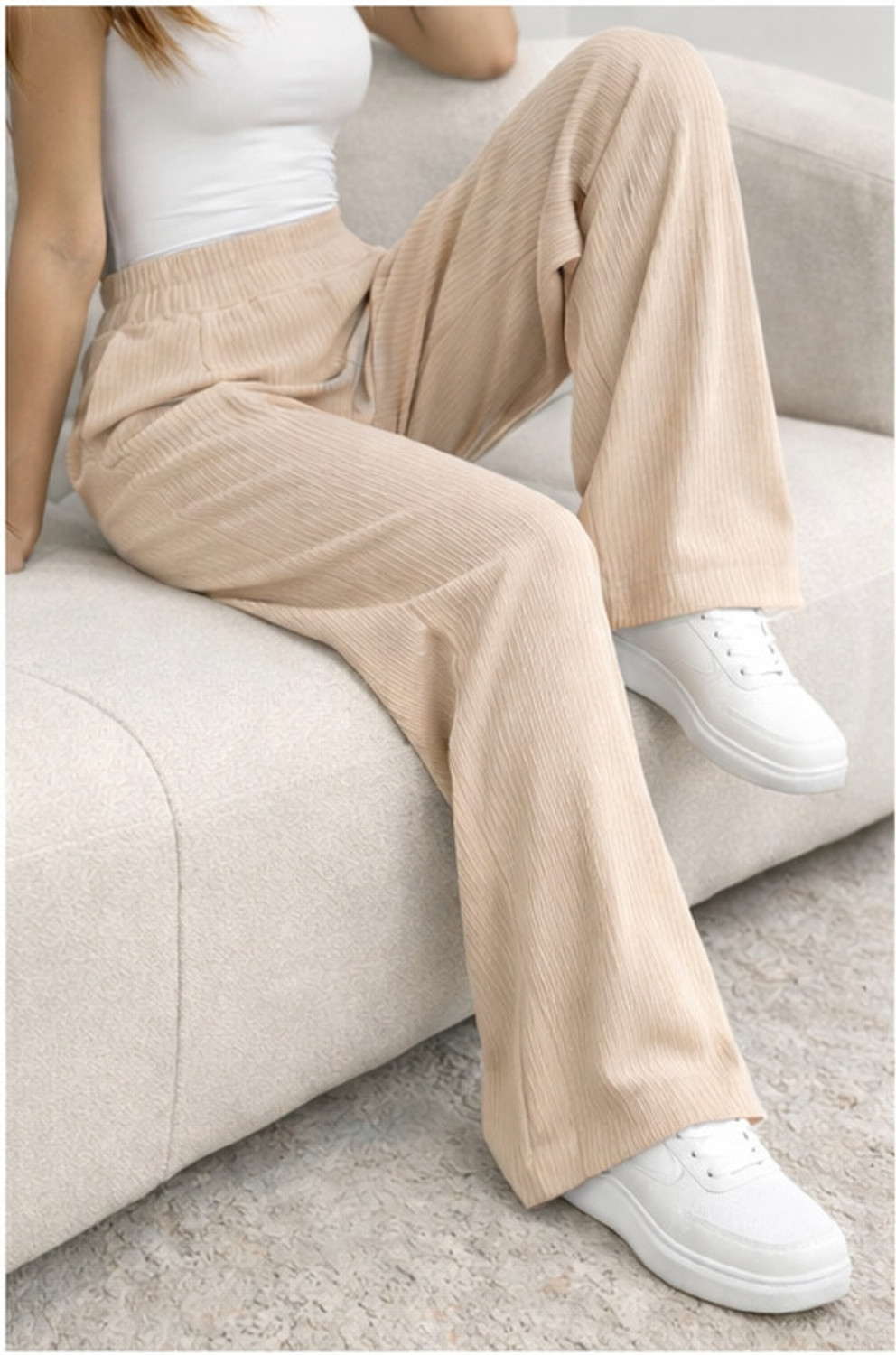 Image of METRONAUT Relaxed Women Multicolor Trousers