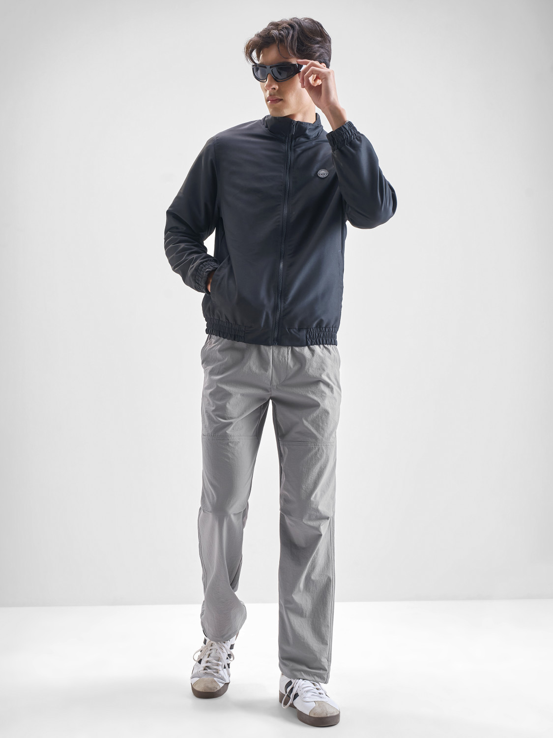 Image of HIGHLANDER Relaxed Men Grey Trousers