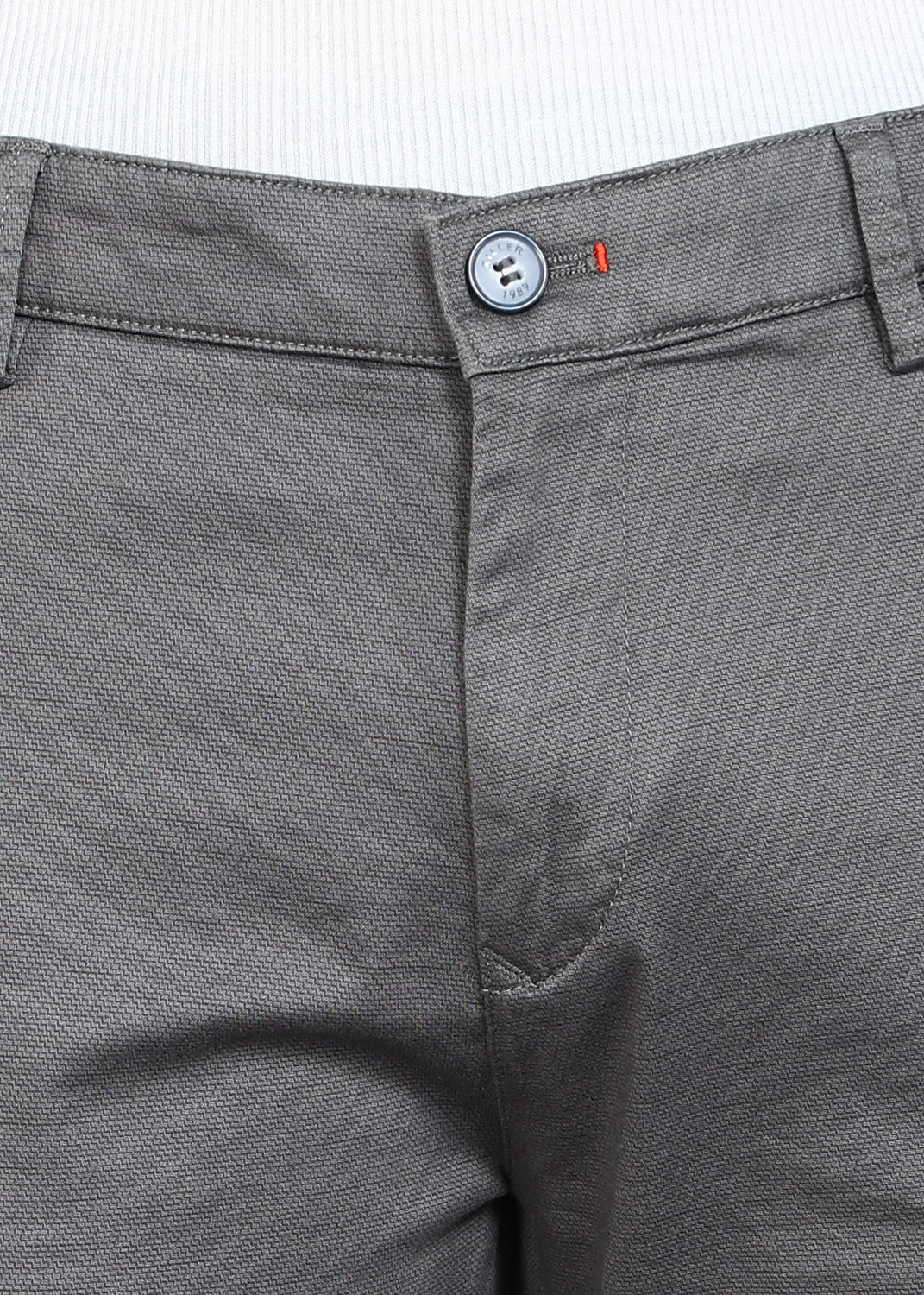 Image of KILLER Slim Fit Men Blue Trousers