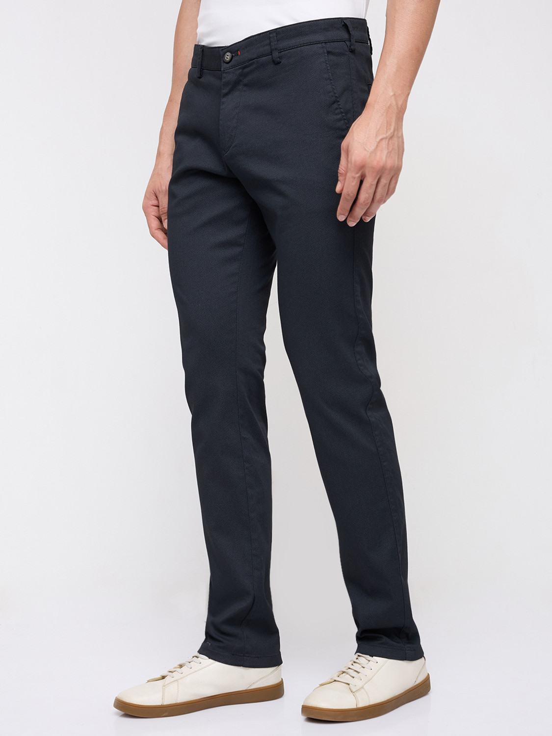 Image of KILLER Slim Fit Men Black Trousers
