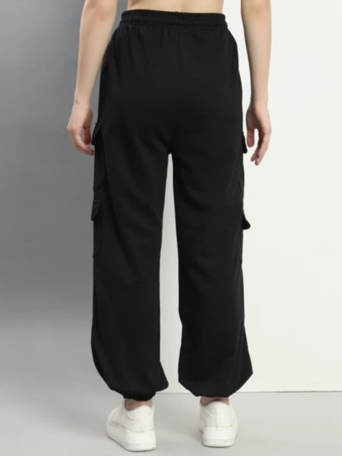 Image of MS BOTTOM Comfort Fit Women Black Trousers
