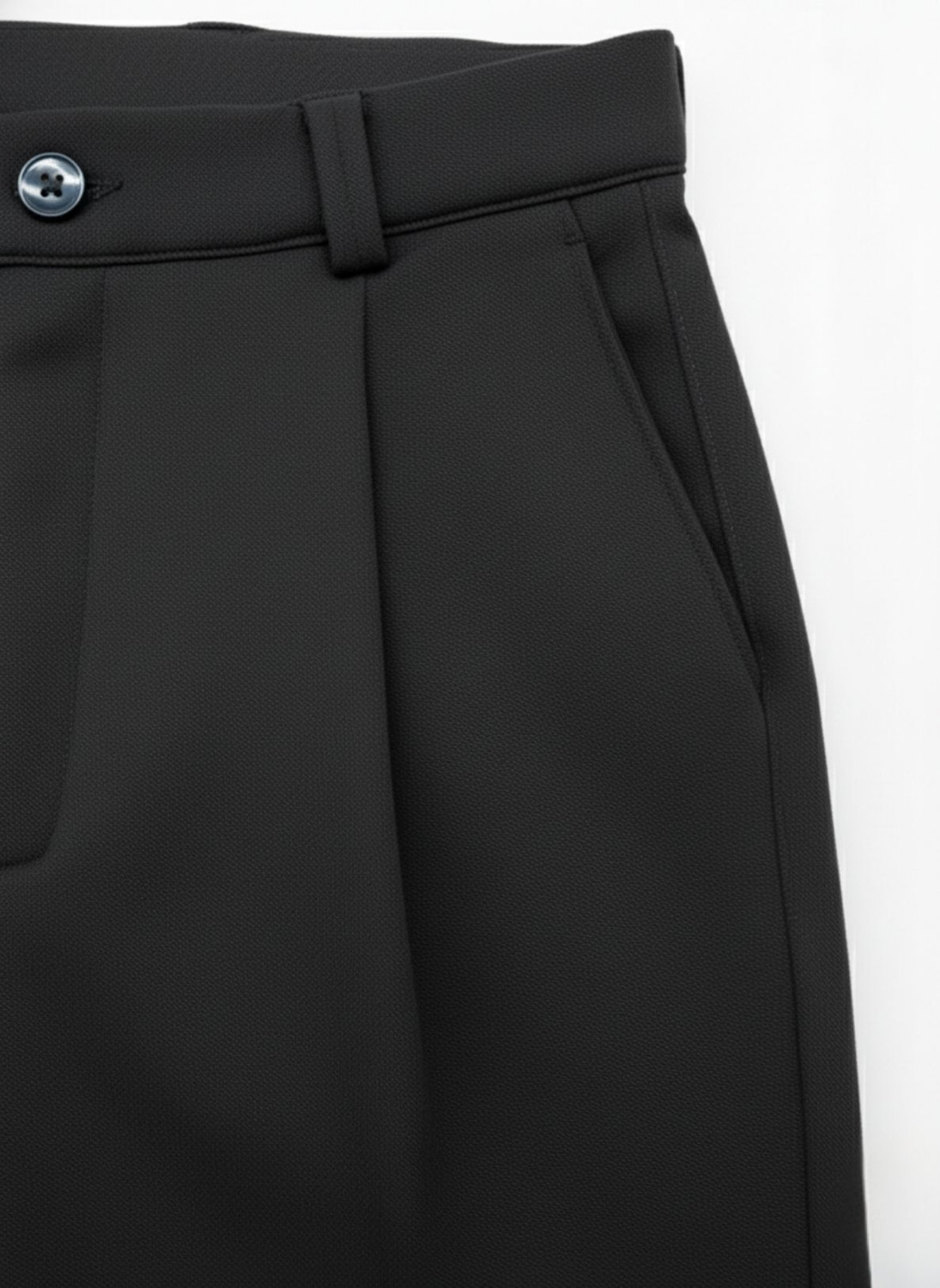 Image of INDICLUB Relaxed Men Black Trousers