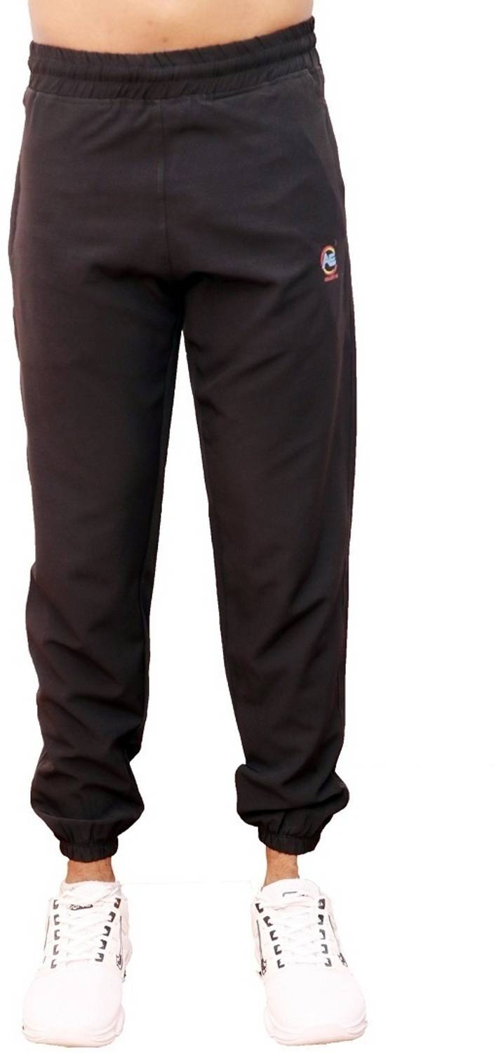 AGASTYAA Regular Fit Men Black Trousers