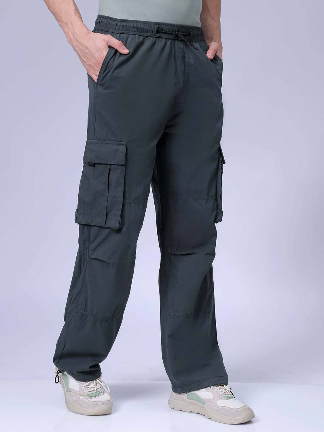 The Indian Garage Co. Men Green Trousers - Image 3
