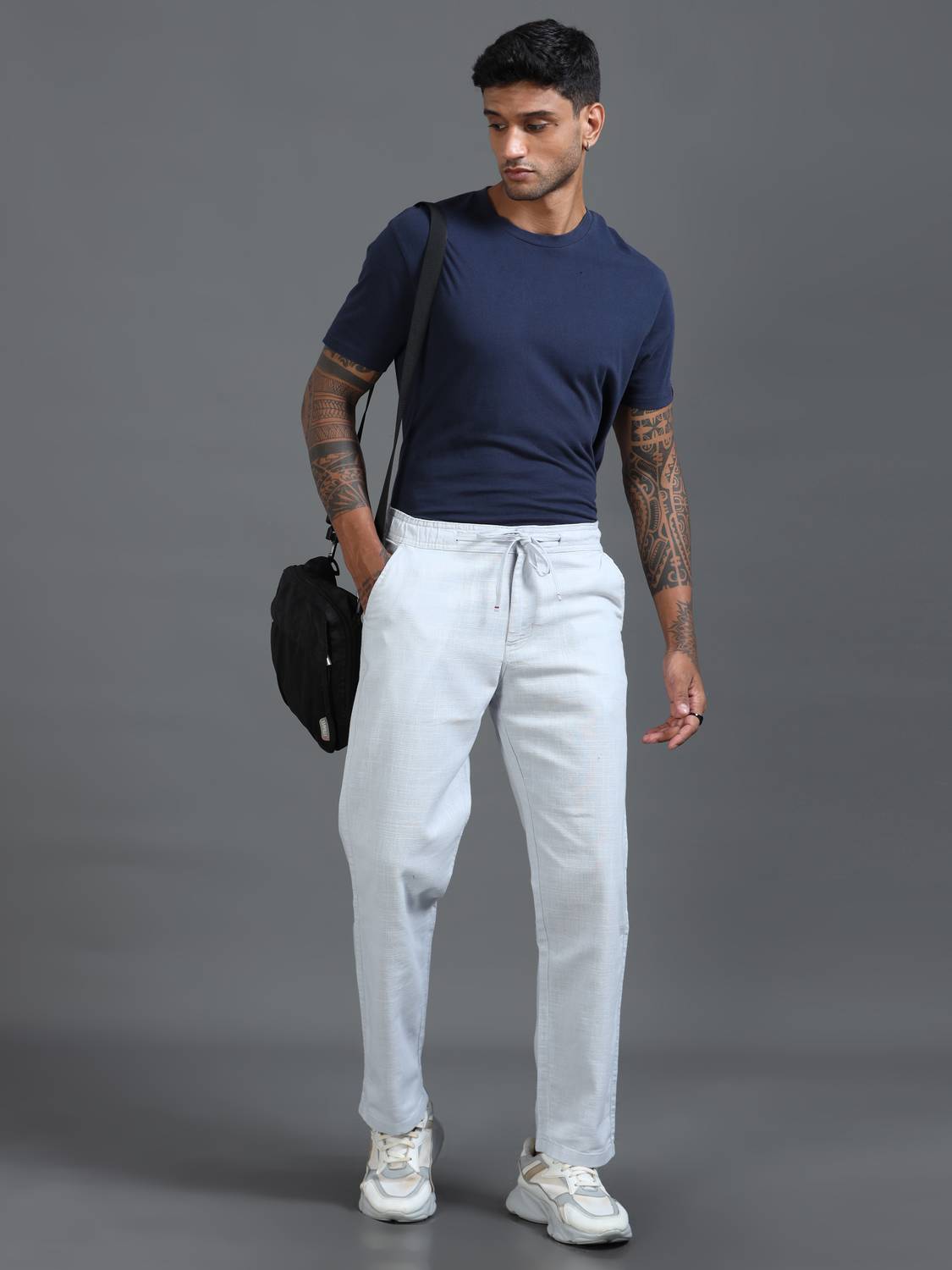 Roadster Men Multicolor Trousers - Image 5