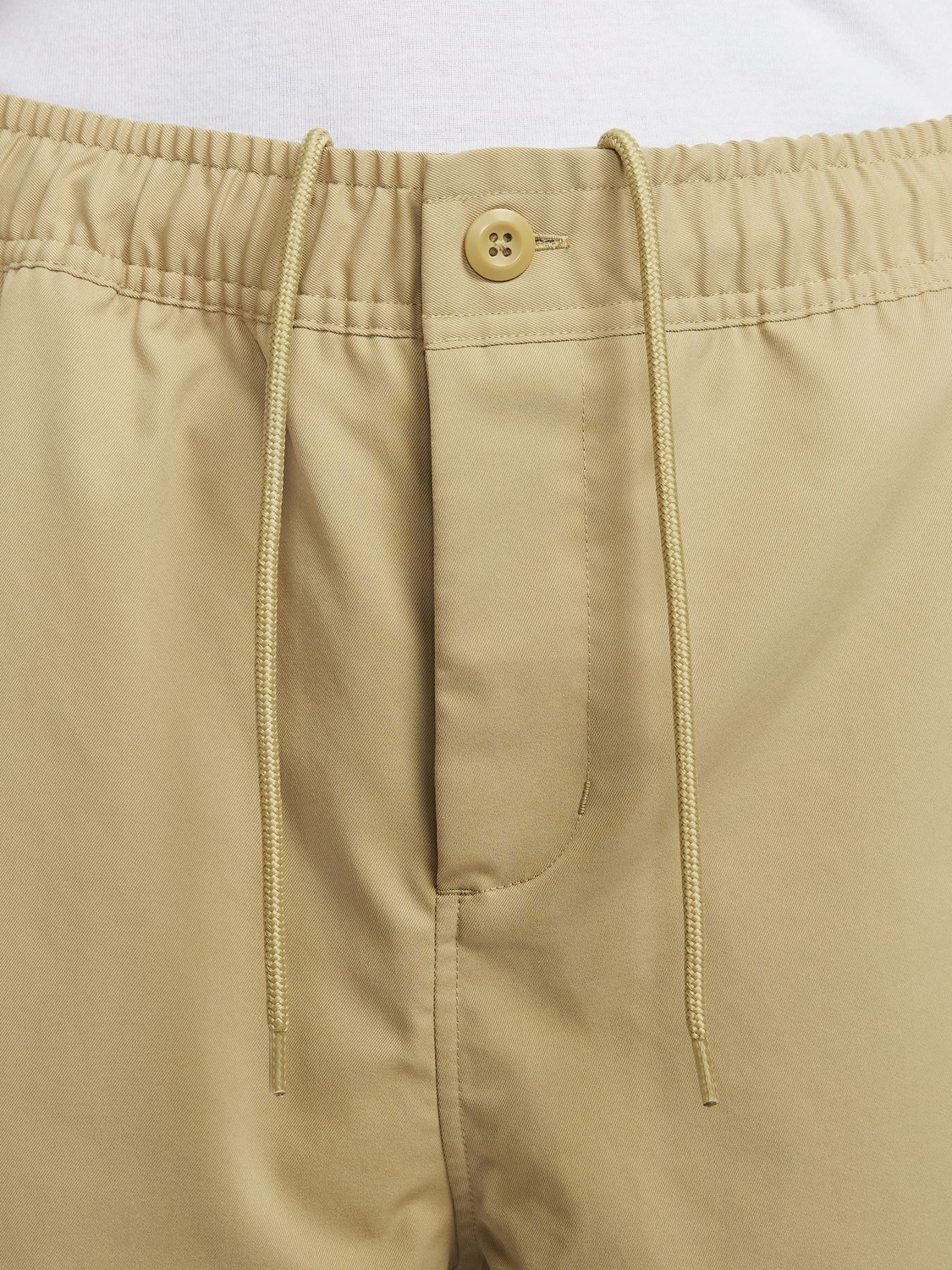 Image of NIKE Regular Fit Men Beige Trousers