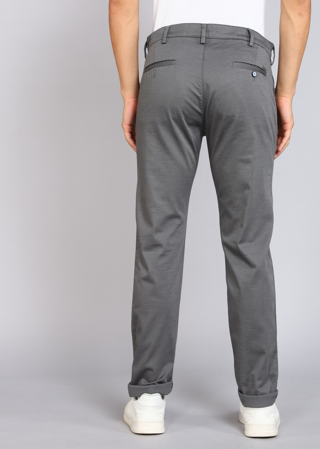Image of KILLER Slim Fit Men Blue Trousers