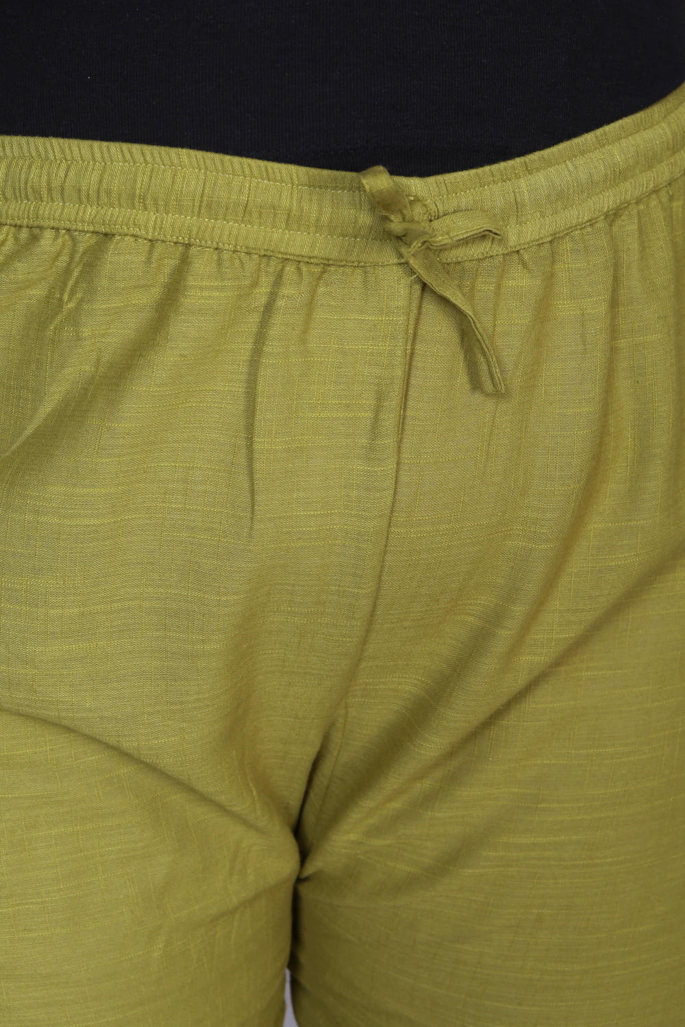 Image of AAVONI Straight Fit Women Green Trousers