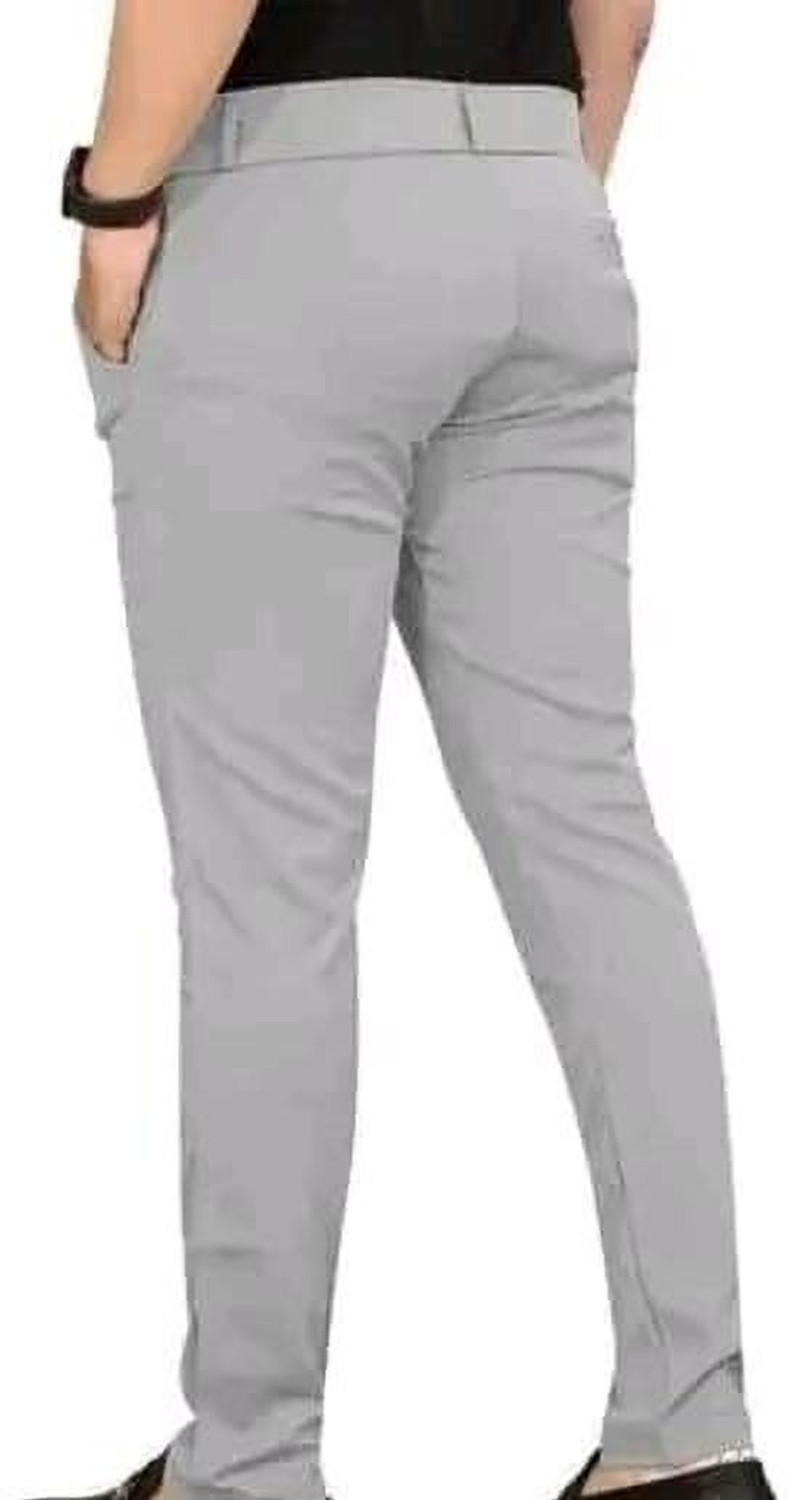 Image of kdsn Regular Fit Men Black Trousers