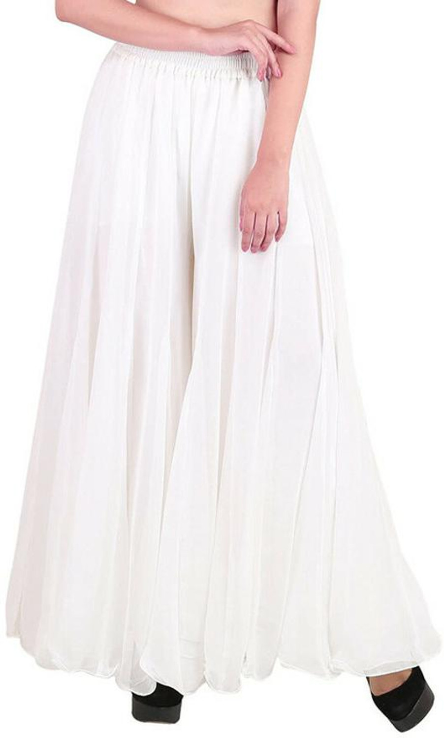 Image of Kvish Flared Women White Trousers