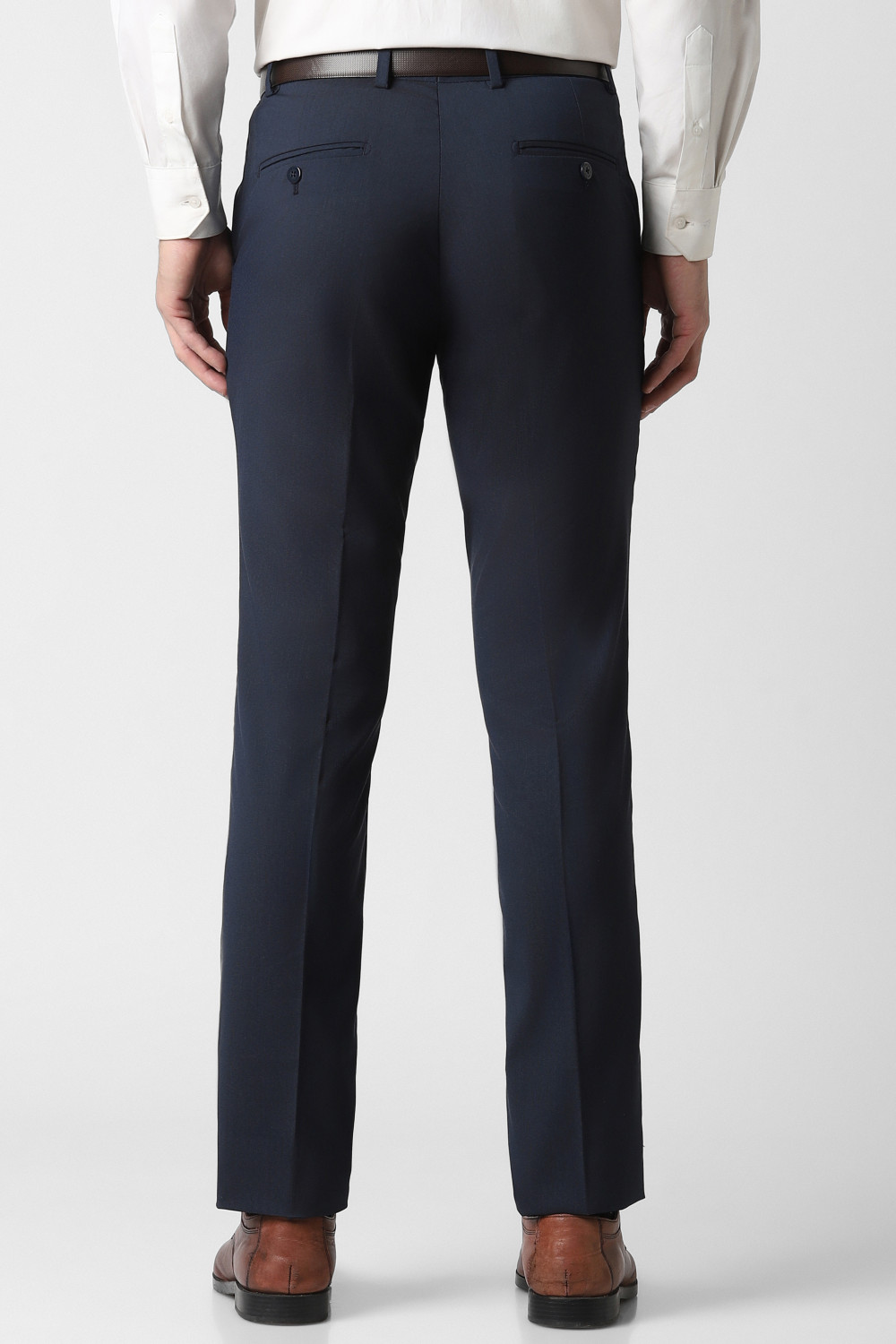 Image of PETER ENGLAND Slim Fit Men Multicolor Trousers