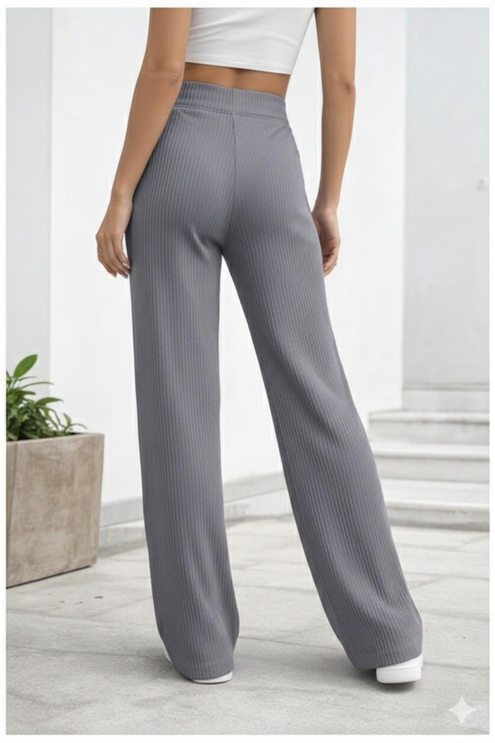 Image of Fabflee Relaxed Women Multicolor Trousers