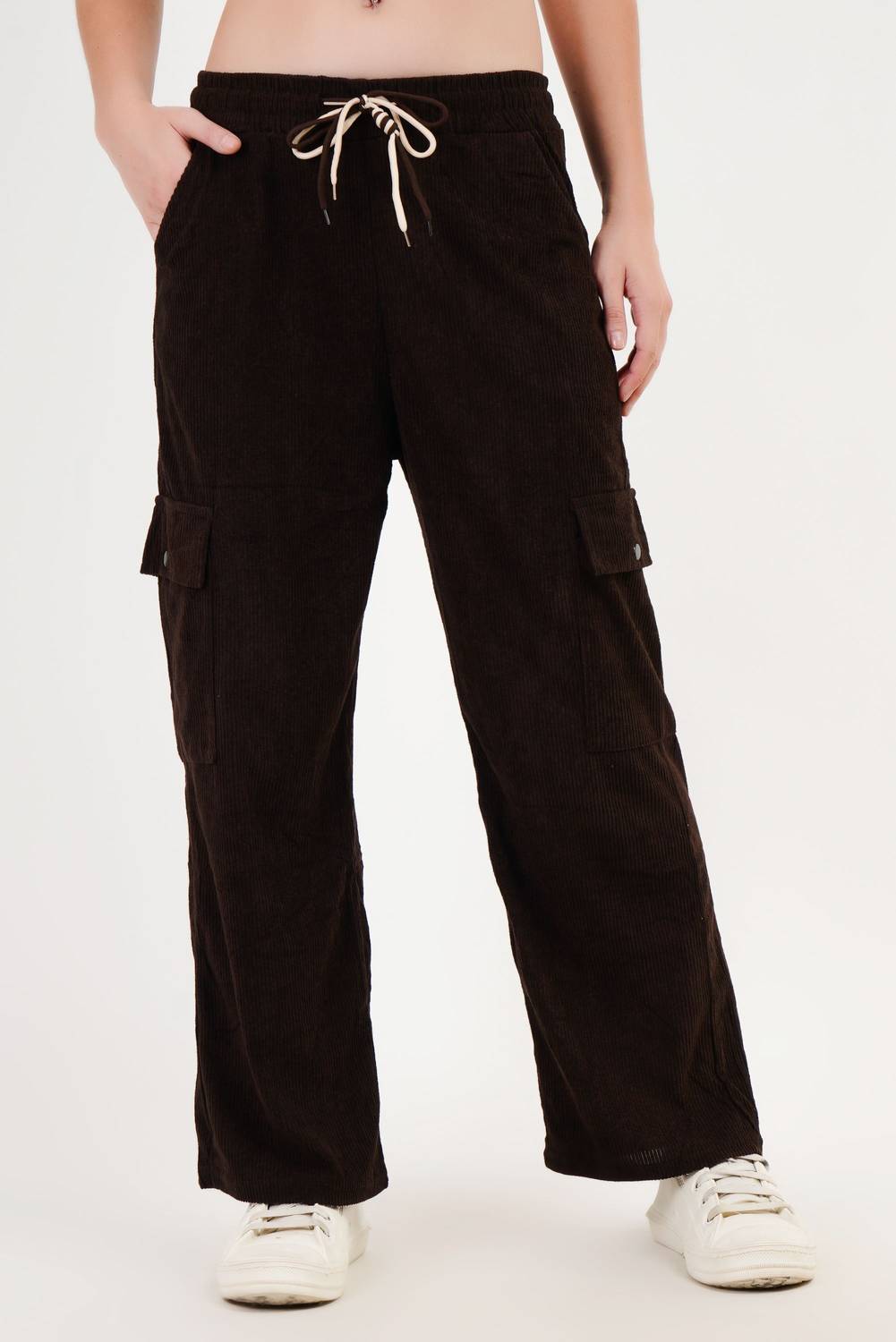 ALIZATRADERS Regular Fit Women Brown Trousers