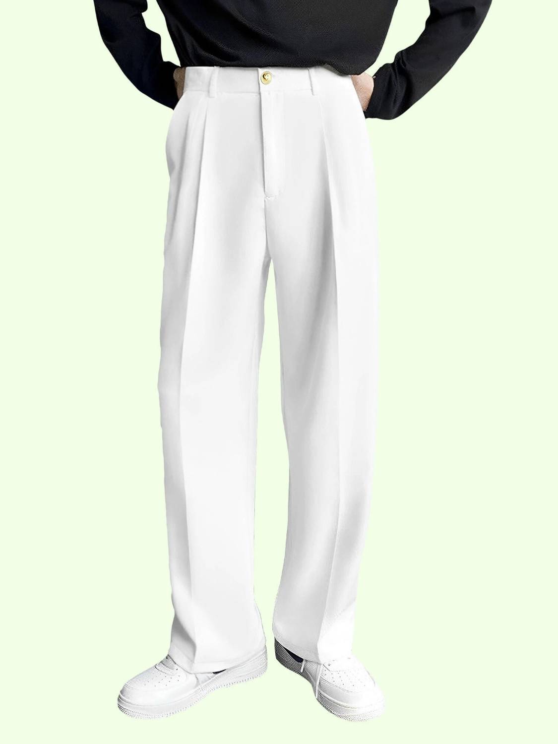 FTX Men White Trousers
