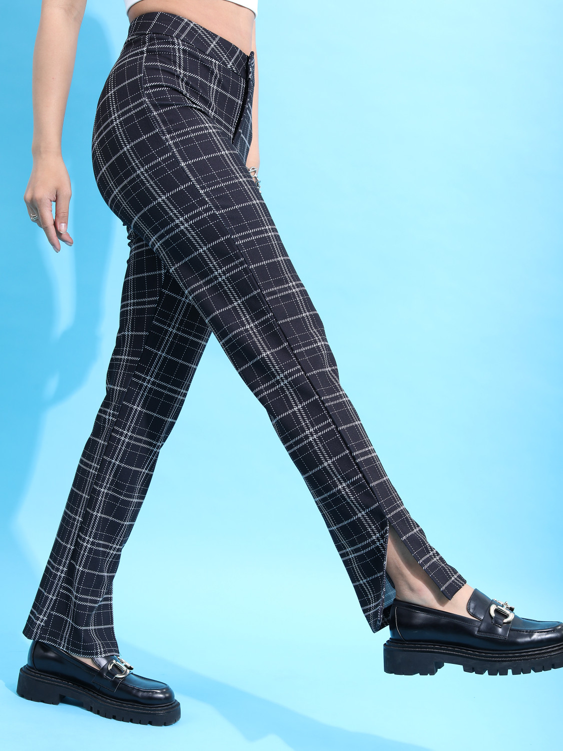 Image of KETCH Regular Fit Women Multicolor Trousers