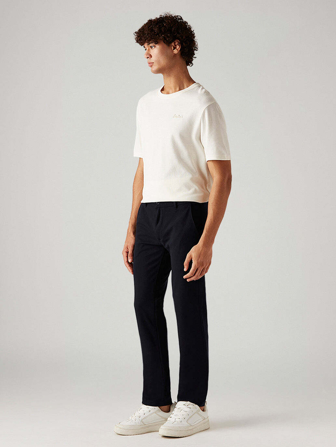 Image of LEVI'S Slim Fit Men Black Trousers
