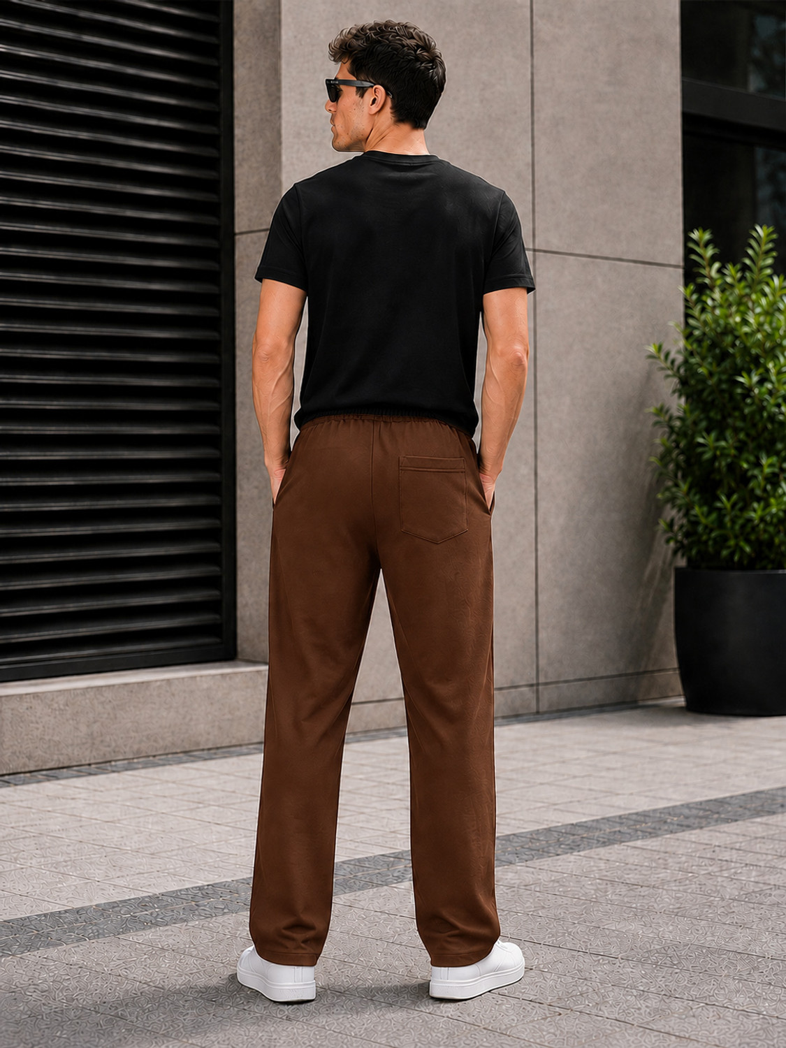 Image of METRONAUT Loose Fit Men Multicolor Trousers