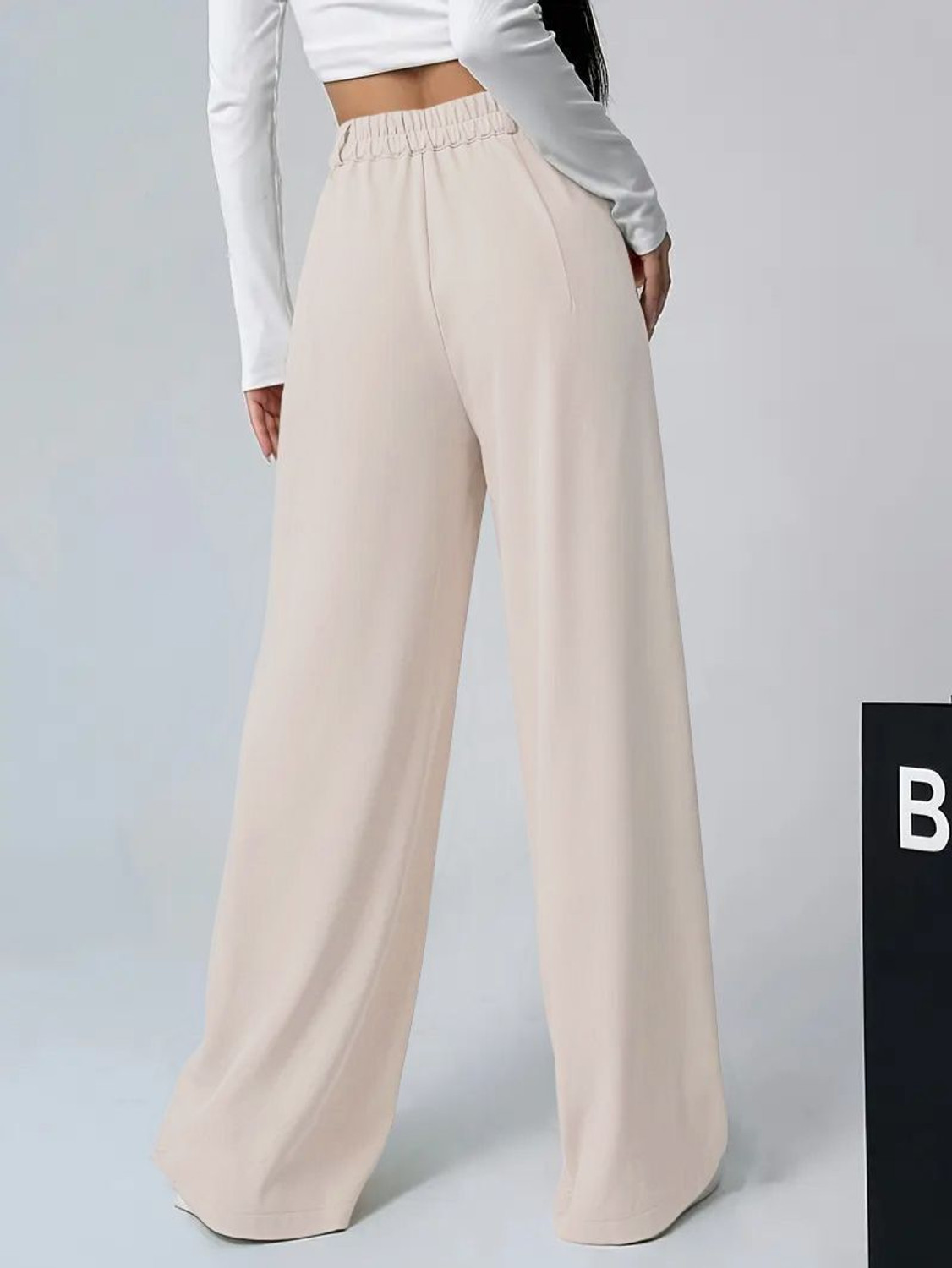 Image of Leriya Fashion Regular Fit Women White Trousers