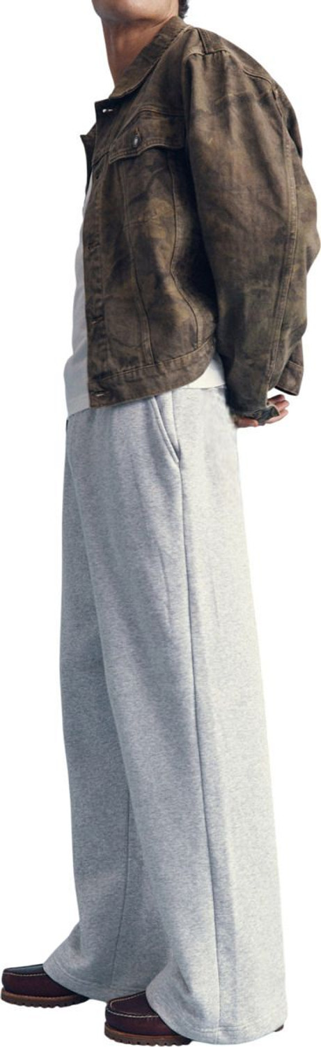 Image of TRUFFLEGUM Loose Fit Men Grey Trousers