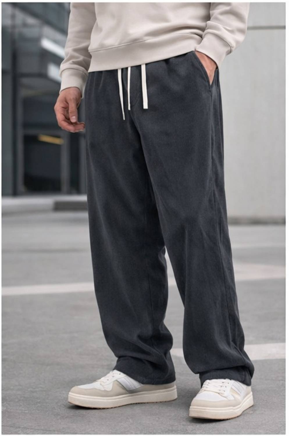 METRONAUT Relaxed Men Grey Trousers