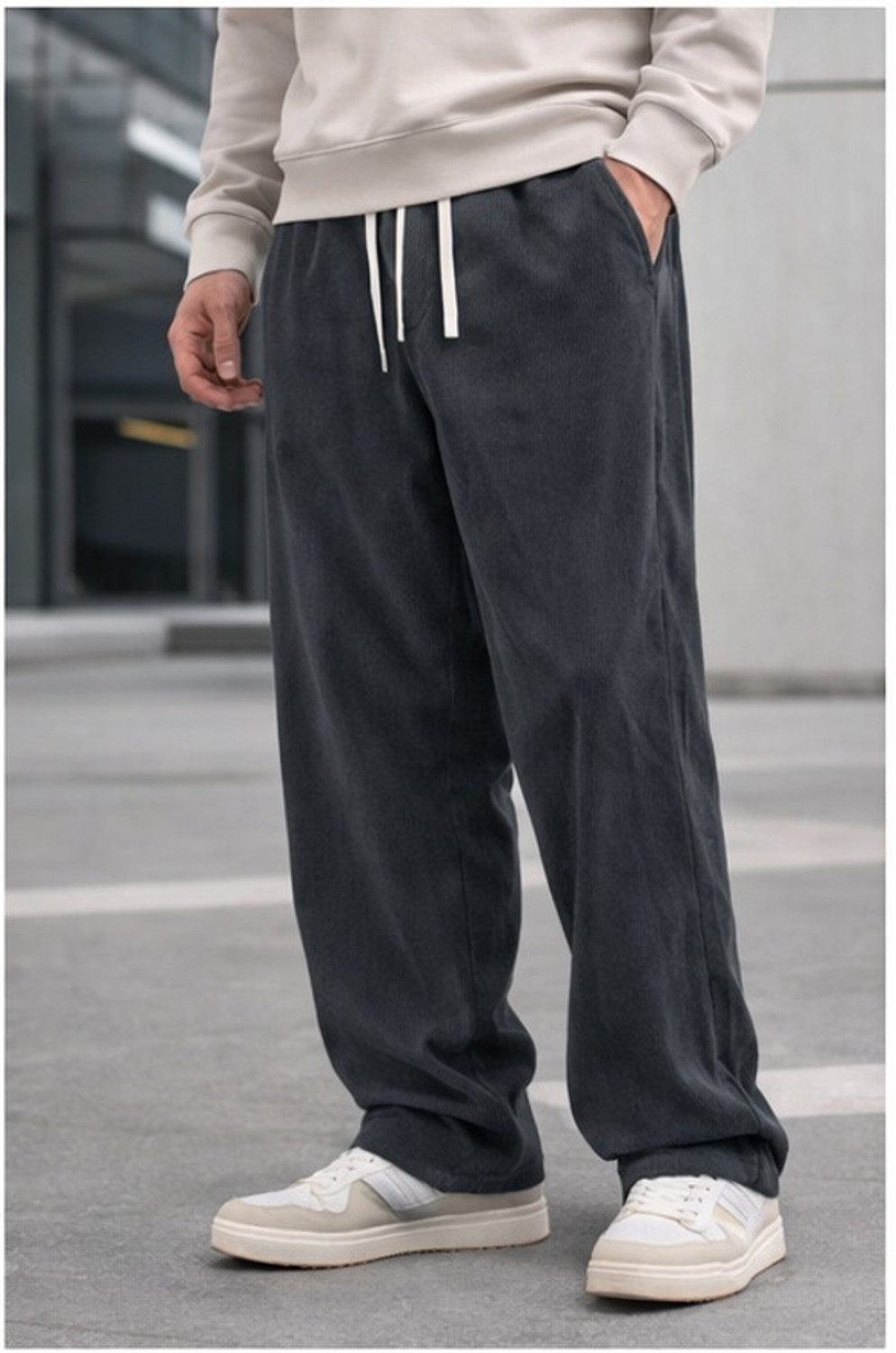 Image of METRONAUT Relaxed Men Multicolor Trousers