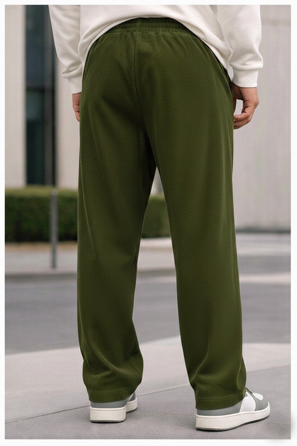 Image of METRONAUT Relaxed Men Multicolor Trousers