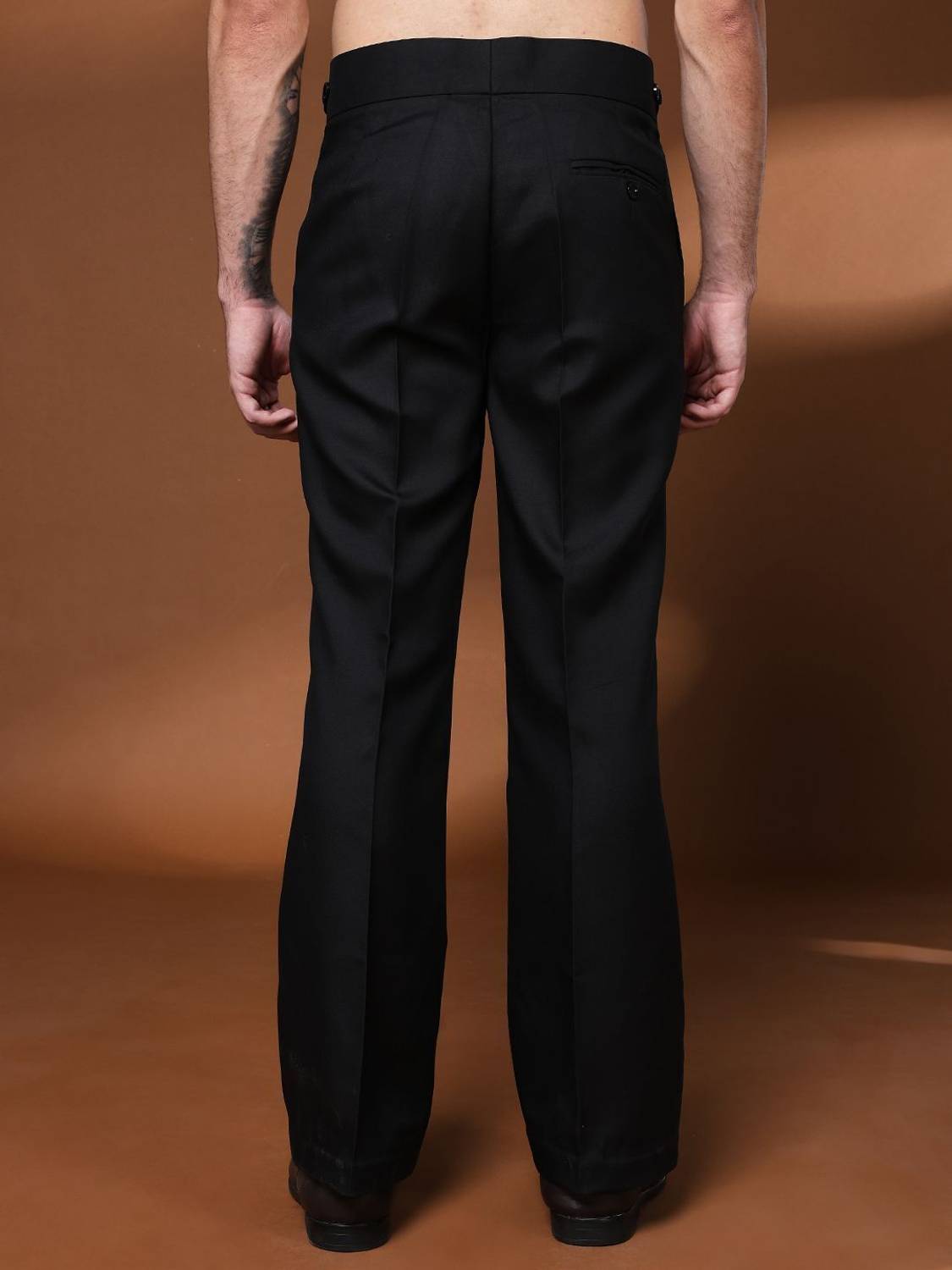 VIVA Flared Black Trousers - Image 2