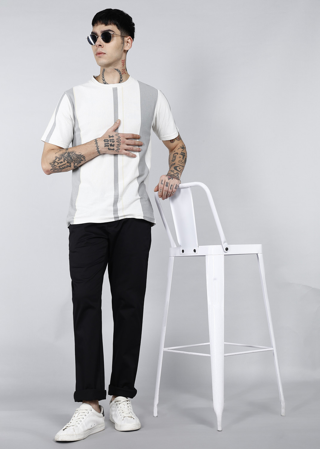 Image of Blackberrys Slim Fit Men Black Trousers