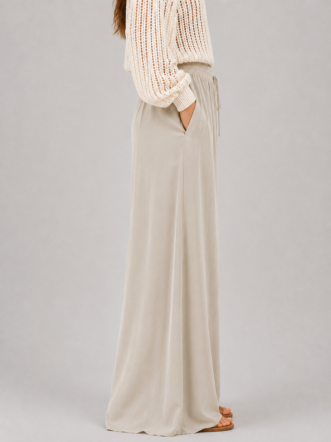 Image of KOTTY Regular Fit Women Beige Trousers