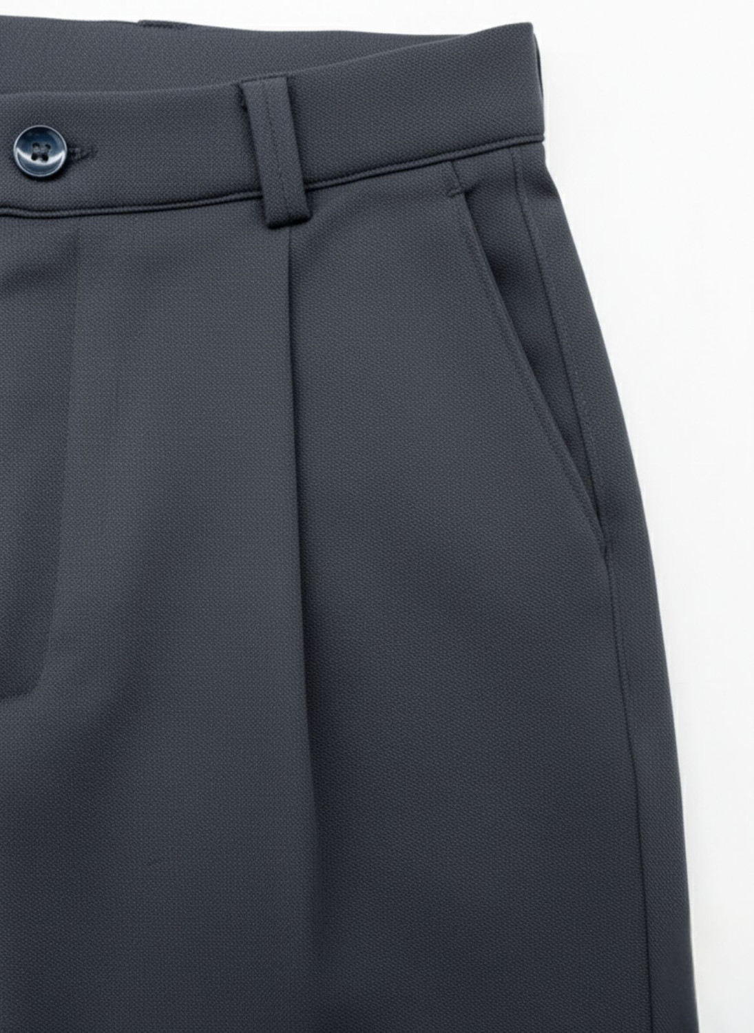Image of INDICLUB Relaxed Men Grey Trousers