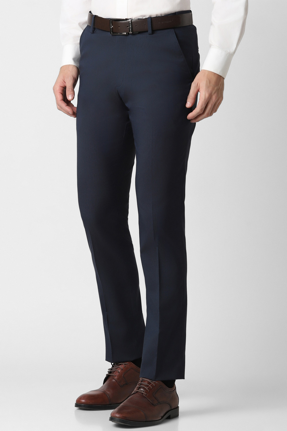 Image of PETER ENGLAND Slim Fit Men Multicolor Trousers