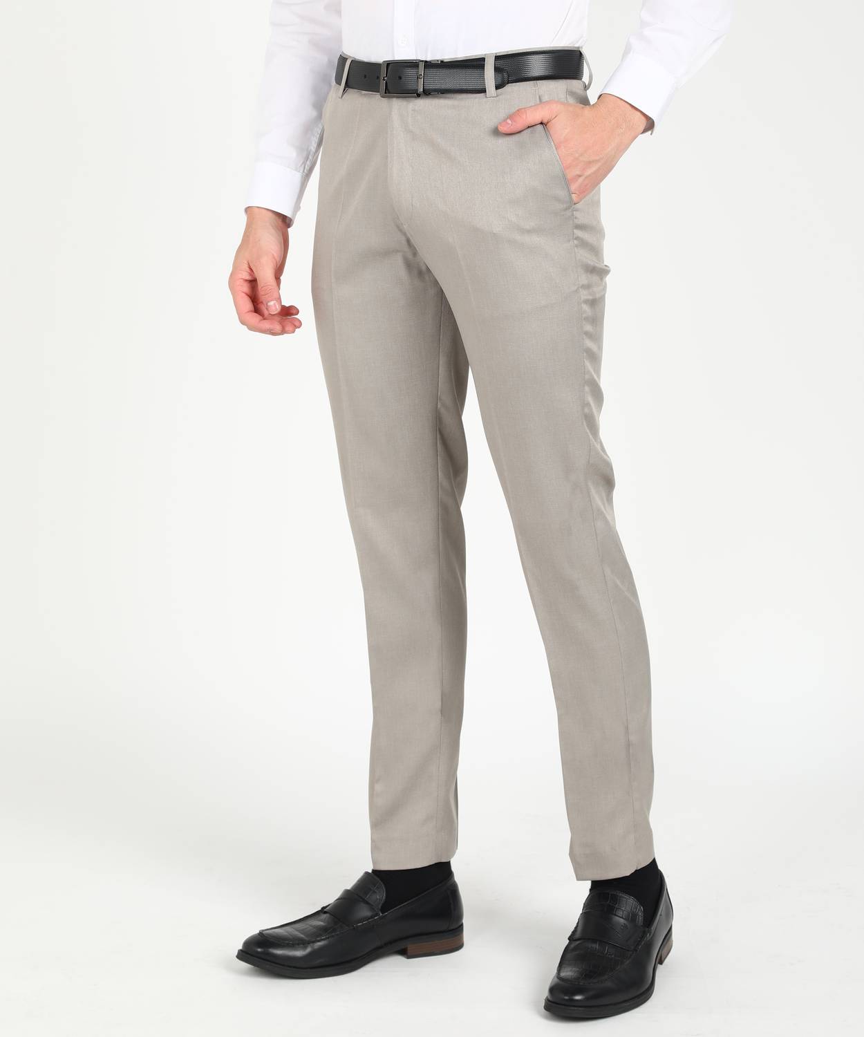 SAM & JACK Relaxed Men Grey Trousers - Image 2
