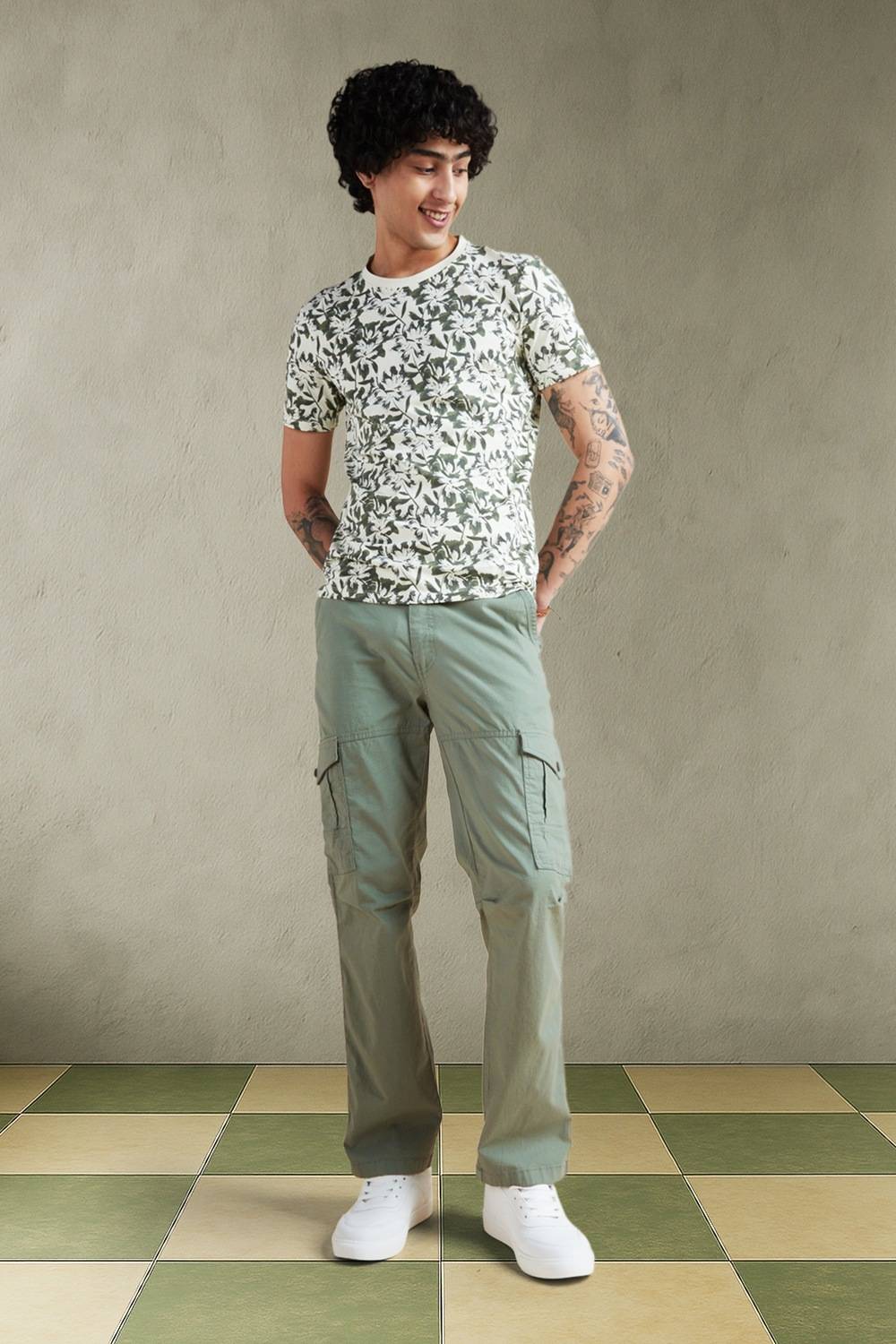 Allen Solly Men Cargos