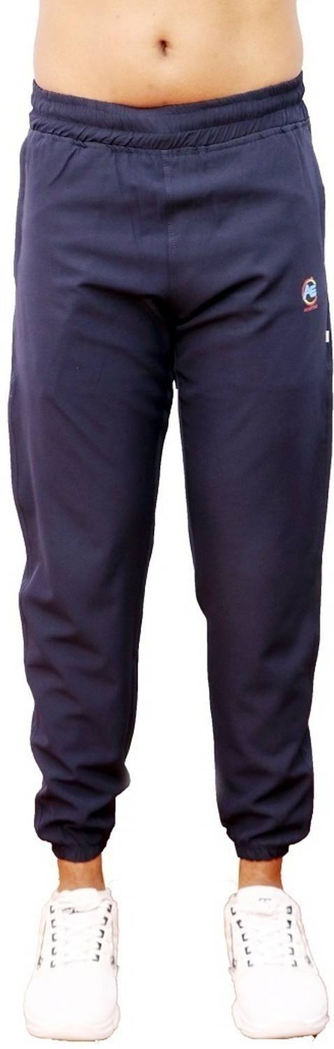 AGASTYAA Regular Fit Men Dark Blue Trousers